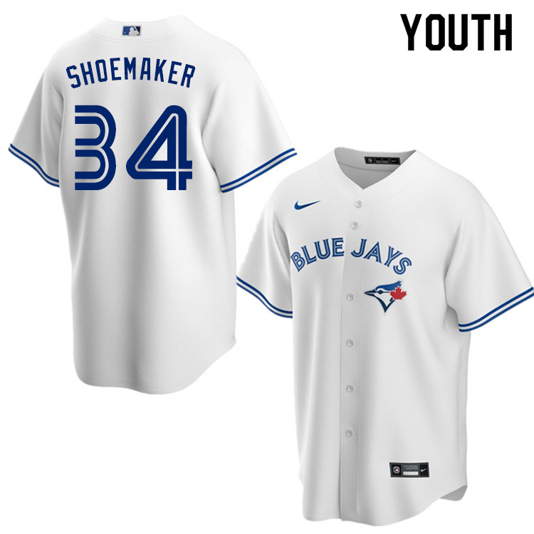 Nike Youth #34 Matt Shoemaker Toronto Blue Jays Baseball Jerseys Sale-White